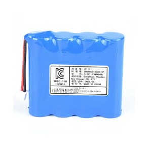 18650 배터리 1S4P 3.6V 13400mAh 케이블 타입, 1개