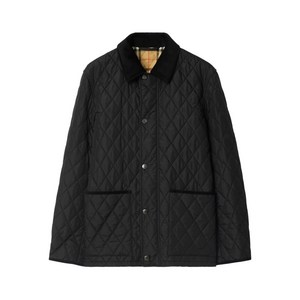 버버리 퀼팅 반 재킷, 블랙계열, Mid standard M(KR 105)