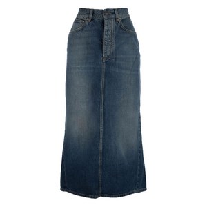 발렌시아가 데님 맥시 스커트, 블루계열, France 38(KR 66)