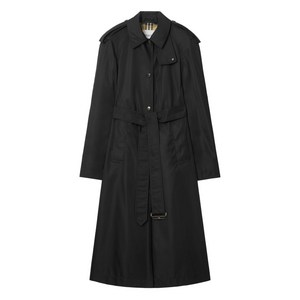 버버리 벨트 트렌치코트, 블랙계열, UK 6(KR 44-55)
