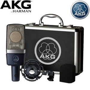 AKG 콘덴서 마이크 블랙