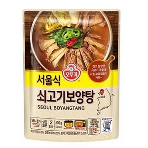 오뚜기 서울식 쇠고기 보양탕, 500g, 1개