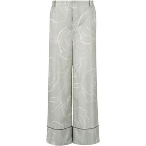 마르니 로즈 프린트 팔라초 팬츠, 그린계열, Italy 42(KR 55-66)