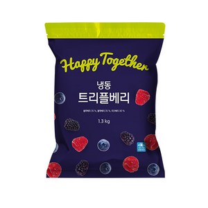 [생활앤] 냉동 트리플베리 1.3kg, 2개