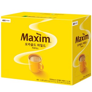 맥심 모카골드 마일드 커피믹스 400T