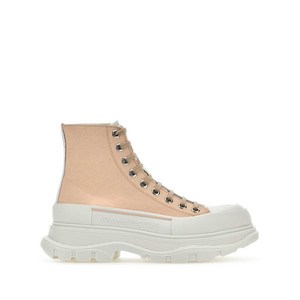 알렉산더맥퀸 트레드 슬릭 하이탑 스니커즈, Italy 41(KR 280), 핑크계열+화이트계열