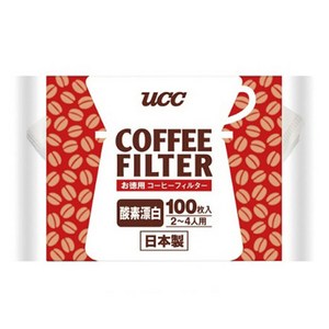유씨씨 커피필터 여과지 2-4인용, 100개, 1개