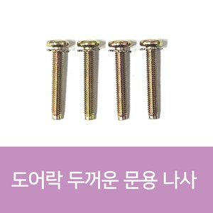 도어락나사 샤프트나사 10개 1Set, 30mm(10개 1Set)