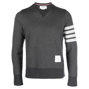 톰 브라운 로고 패치 스웨트셔츠, 그레이계열, Numeric 2(KR 100)