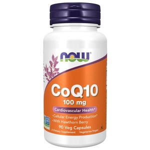 나우푸드 CoQ10 100mg 베지 캡슐 비건, 90정, 1개