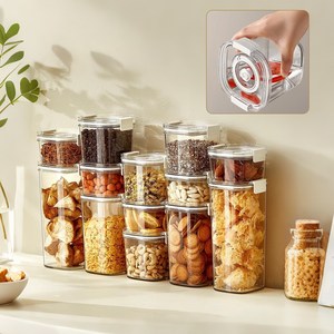 Oyoson 원터치 진공밀폐용기 세트 수동 진공펌프 포함