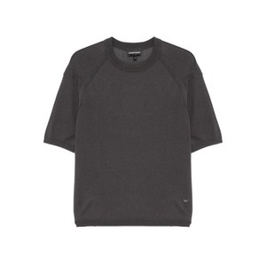 엠포리오아르마니 파인 니트 티셔츠, 그레이계열, Standard XL(KR 105)