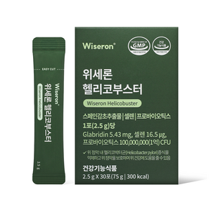 위세론 헬리코부스터, 75g, 1개