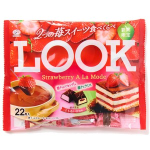 후지야 룩 스트로베리 어 라 모드 딸기 초코 퐁듀 + 딸기 티라미수 22개입, 1개
