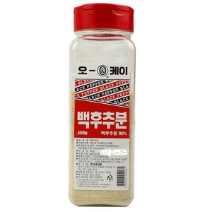 오케이 백후추 400g 백후추분말, 5개