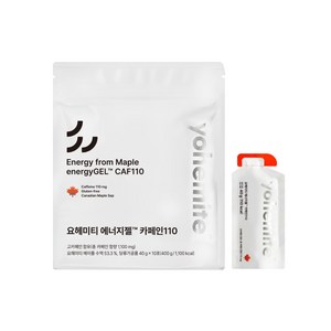 요헤미티 에너지젤 카페인110, 40g, 10개