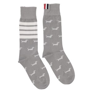톰 브라운 도그 모티프 양말