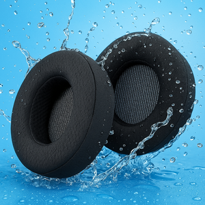 프리미엄 쿨링! 반영구 사용 녹스 최고급 쿨링 메쉬 헤드폰 헤드셋 이어패드 좌우 1쌍- 앱코 콕스 해커 다얼유 젬스트 이비스 에이픽스 호환