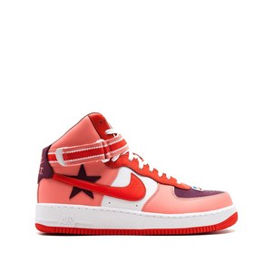 나이키 에어 포스 1 HI / RT 스니커즈, US men 5.5(KR 240), 핑크계열