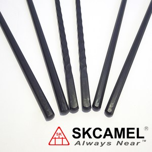 SKCAMEL 육각젓가락 사각젓가락 귀갑젓가락 플라스틱젓가락 chopstick, 육각, 245mm, 1개