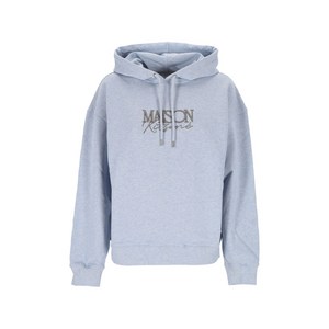 메종키츠네 로고 자수 후디, 블루계열, M(KR 66)