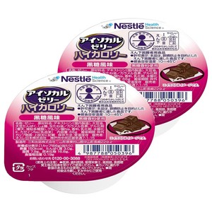 네슬레헬스사이언스 아이소카르 젤리 하이칼로리 흑당 맛, 66g, 2개