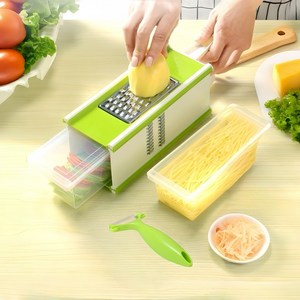 다기능 4면 채칼 세트 가정용 야채 슬라이서