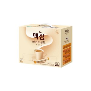 [맥심] [동서식품] 화이트골드 커피믹스 400T (I), 11.7g, 1개입, 400개