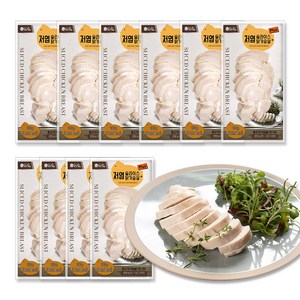 햇살닭 저염 슬라이스 닭가슴살 플러스 (100g), 100g, 20개