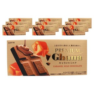 일본롯데 프리미엄 가나 카라멜 밀크, 70g, 10개