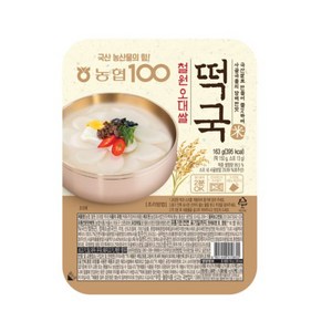 설날 간편한 즉석떡국 농협 철원 오대쌀 떡국 163g 10개