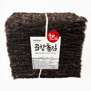 26년 곱창돌김 특상품 돌김, 400g, 1개