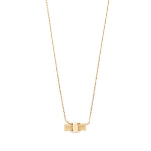 페라가모 베라 보우 펜던트 롱 네크리스