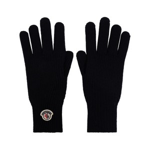 몽클레르 로고 패치 장갑