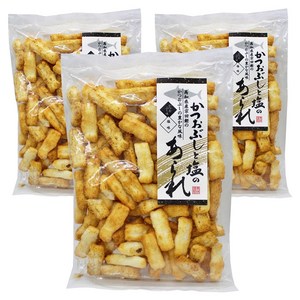 Toyo Confectionery 가쓰오부시와 소금의 아라레, 150g, 3개
