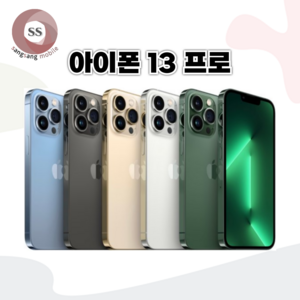 [리퍼]아이폰 13 Po 공기계 리퍼 자급제, 새 것 같은 특S급, 256GB, 그래파이트