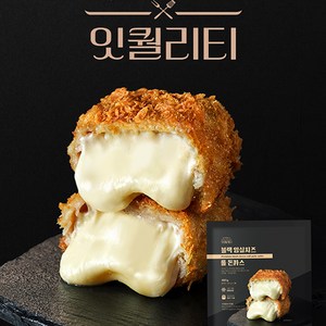 [유통기한 3개월! 30% 행사] 잇퀄리티 프리미엄 블랙 임실 치즈롤 돈까스 480g, 1개