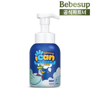 아이캔 베베숲 포밍 핸드워시 순 파우더향, 1개, 250ml