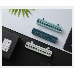 싸게파는가게 애니멀 자동차 주차번호판 주차안심번호, 애니멀 번호판-블루 Blue 파랑, 1개
