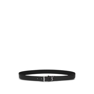 생로랑 카상드르 레더 벨트, Length (cm) 100, 블랙계열