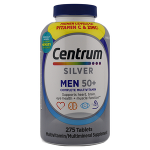 센트룸 실버 멘 50+ 멀티비타민 타블렛, 275정, 1개