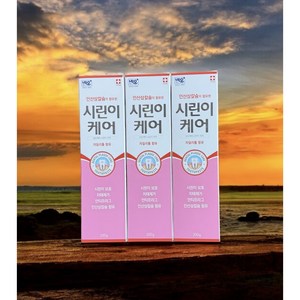 인산삼칼슘이 함유된 네오시린큐 치약 아티프라그 시린이보호 네오 시린이 케어 치약, 200g, 3개