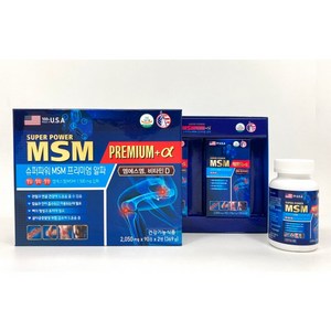 슈퍼파워 MSM 프리미엄 알파 - SUPER POWER MSM PREMIUM, 1개, 180정