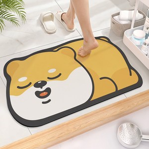 룰루홈 규조토 캐릭터 발매트