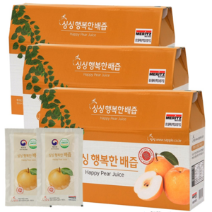 싱싱 행복한 배즙, 100ml, 60개