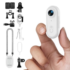 RUNHome 방수 4k 액션캠 WiFi 바디캠 유튜브 자전거 오토바이 + 64GB 메모리