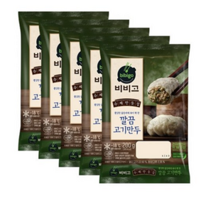 비비고수제깔끔고기만두200G, 200g, 5개