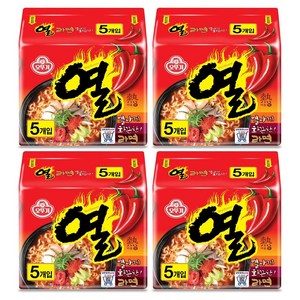 오뚜기 열라면 120g, 20개