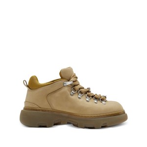 버버리 가죽 라운드 토 부츠, Europe 40(KR 260), 베이지계열