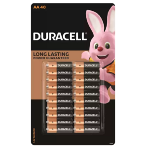 듀라셀 오리지널 AA 건전지, 20개입, 2개